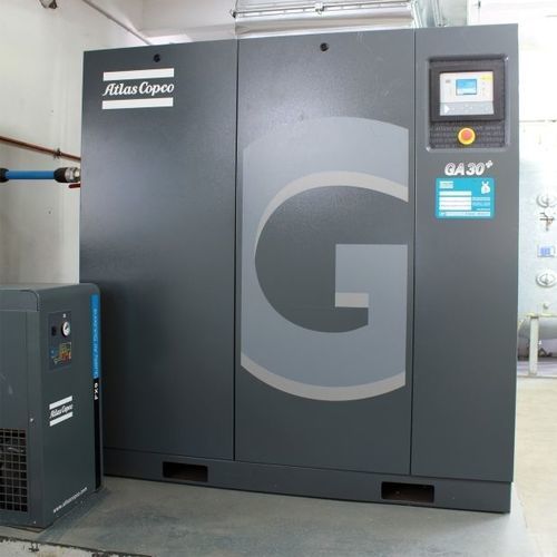 Compressore a vite - GA30+-45+ - Atlas Copco Kompressoren und Drucklufttechnik GmbH - d'aria / elettrico / fisso