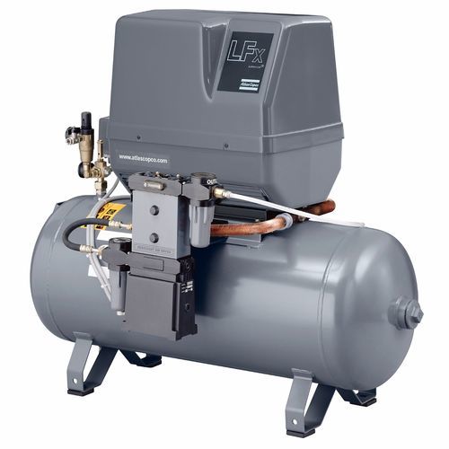 Compressore a pistone - LFx 0,7 – 2,0 - Atlas Copco Kompressoren und Drucklufttechnik GmbH - d'aria / con motore elettrico / fisso