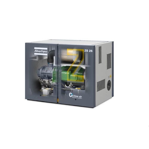 Soffiante d'aria - ZS 18-45 VSD - Atlas Copco Kompressoren und Drucklufttechnik GmbH - a vite / monostadio / a velocità regolabile
