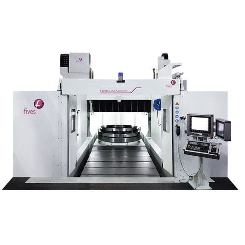 Centro di tornitura-fresatura CNC - FOREST-LINÉ MODUMILL MT  - Fives Machining - verticale / 5 assi / a mandrino