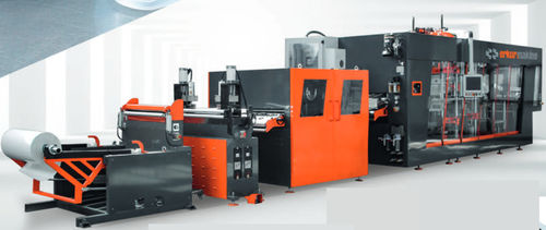 Termoformatrice di lastre - ER 70-4 XL - Erkur Thermoforming Machinery - per imballaggi / automatica / sottovuoto