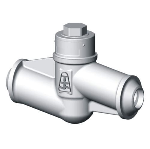 Valvola di ritegno a fungo - Z15.2 - ARAKO spol. s r.o - per acqua / per gas / con flangia