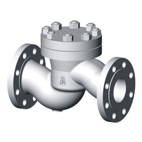 Valvola di ritegno a fungo - Z15.4 - ARAKO spol. s r.o - per acqua / per gas / con flangia