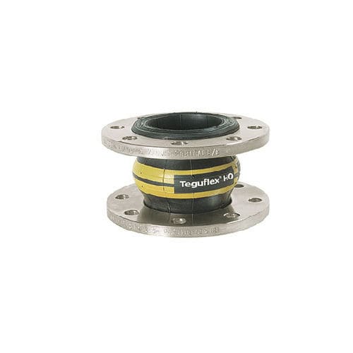 Compensatore di dilatazione in gomma - TEGUFLEX® P HO - Trelleborg Expansion Joints - rotondo / con flangia / per acqua