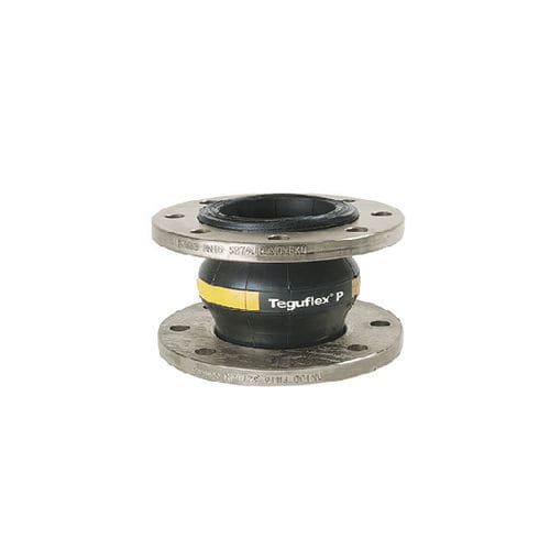 Compensatore di dilatazione in gomma - TEGUFLEX® P - Trelleborg Expansion Joints - rotondo / con flangia / per acqua
