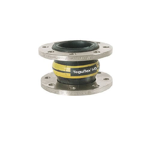 Compensatore di dilatazione in gomma - TEGUFLEX® W HO - Trelleborg Expansion Joints - rotondo / con flangia / per acqua