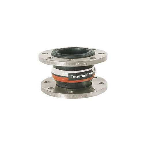 Compensatore di dilatazione in gomma - TEGUFLEX® P DW - Trelleborg Expansion Joints - rotondo / con flangia / per acqua