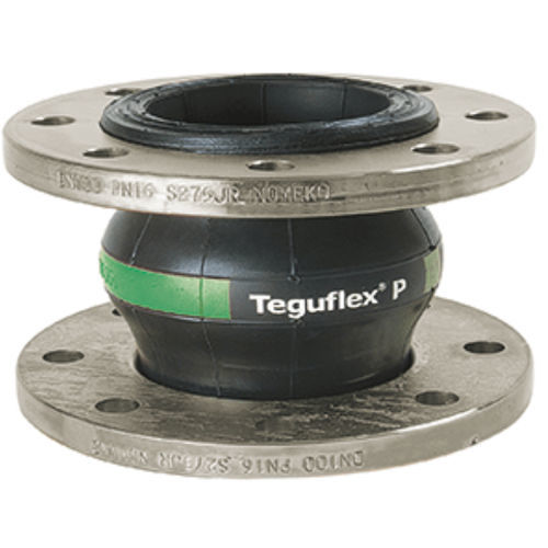 Compensatore di dilatazione in gomma - TEGUFLEX® P - Trelleborg Expansion Joints - rotondo / con flangia / per prodotti chimici