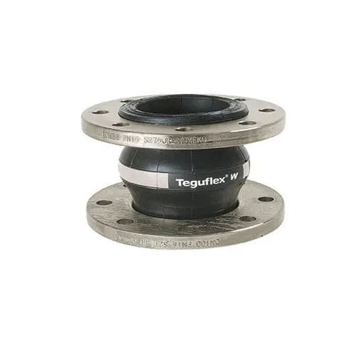 Compensatore di dilatazione in gomma - TEGUFLEX® W - Trelleborg Expansion Joints - rotondo / con flangia / per l'industria agroalimentare