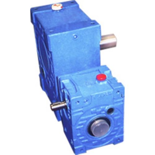 Riduttore doppio - MAH Series - Makishinko Co., Ltd. - a vite senza fine / ad assi ortogonali / ad albero cavo