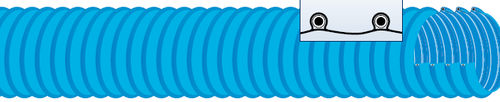 Condotto d'aerazione flessibile - KLEGAINE GCV - Trelleborg Industrial Hose - in PVC / per sistema di ventilazione / per estrazione di fumi