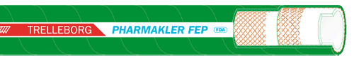 Tubo flessibile per prodotti chimici - PHARMAKLER FEP - Trelleborg Industrial Hose - per prodotti alimentari / per cloro / in gomma