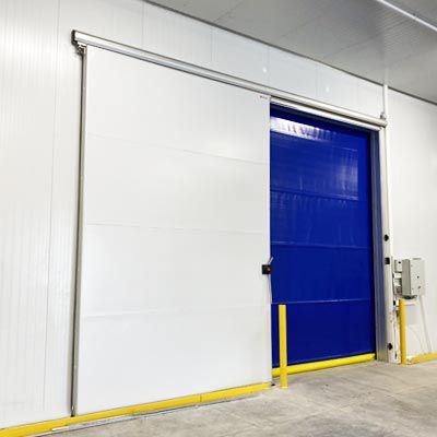 Porta ad avvolgimento - Kavidoors - per interno / per cella frigorifera / rapida