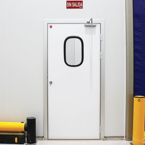 Porta con cerniera - Kavidoors - pedonale / per interno / industriale