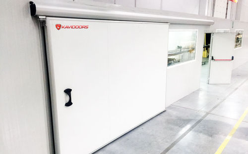 Porta scorrevole - Kavidoors - in alluminio / per interno / industriale