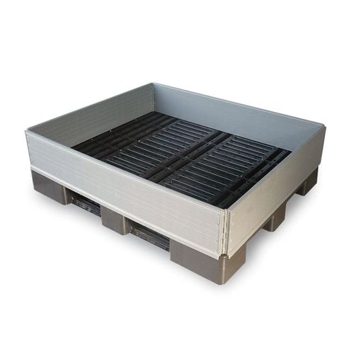 Paretale per pallet in plastica - CL1000 - CMP srl - pieghevole