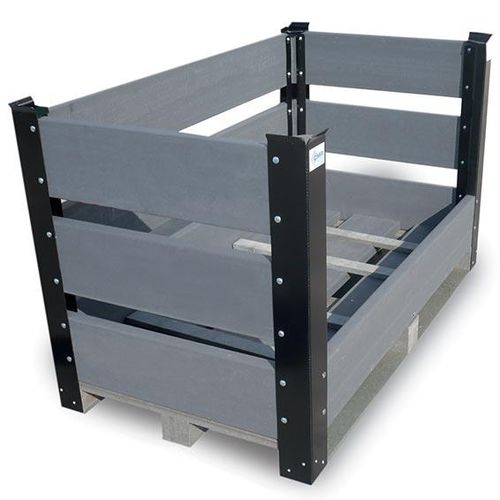 Cassetta in plastica - CMP srl - in legno / da trasporto / rinforzata