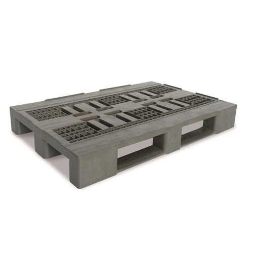 Pallet in HDPE - Vipall 800 ECO - CMP srl - ISO / per movimentazione / a piattaforma aperta