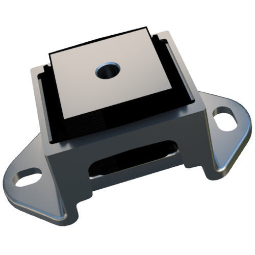 Supporto antivibrazione rettangolare - Cushyfloat HD - Trelleborg Antivibration Solutions - in metallo / per pompa / per compressore