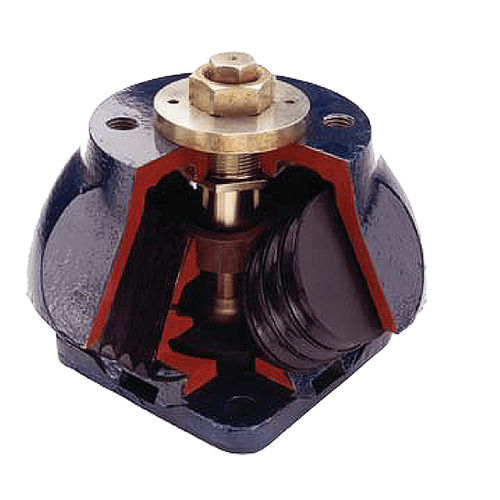 Supporto antivibrazione rettangolare - Cushymount  - Trelleborg Antivibration Solutions - in metallo / in ferro / in gomma