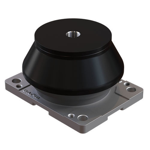 Supporto antivibrazione cilindrico - Evolo 631 GRADE AA-AC - Trelleborg Antivibration Solutions - in alluminio massiccio / in gomma
