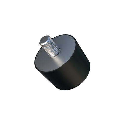 Supporto antivibrazione cilindrico - Type A - Trelleborg Antivibration Solutions - in acciaio / in gomma