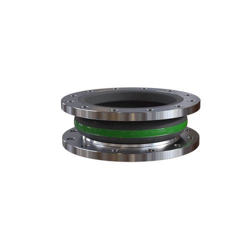 Compensatore di dilatazione in gomma - ERV Green - Trelleborg Antivibration Solutions - in acciaio / PTFE / rotondo