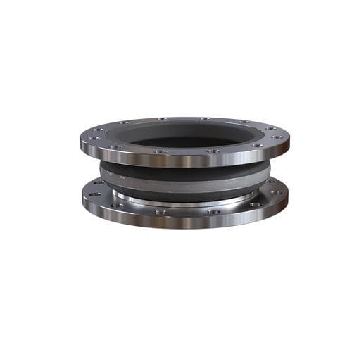 Giunto di dilatazione in gomma - ERV White - Trelleborg Antivibration Solutions - in acciaio / PTFE / rotondo