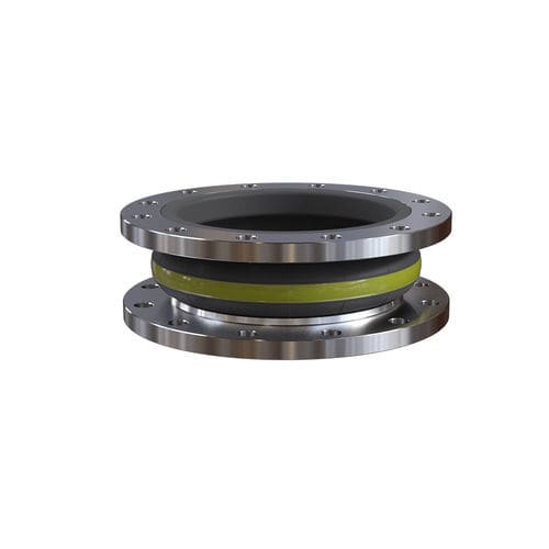 Giunto di dilatazione in gomma - ERV Yellow - Trelleborg Antivibration Solutions - in acciaio / PTFE / rotondo