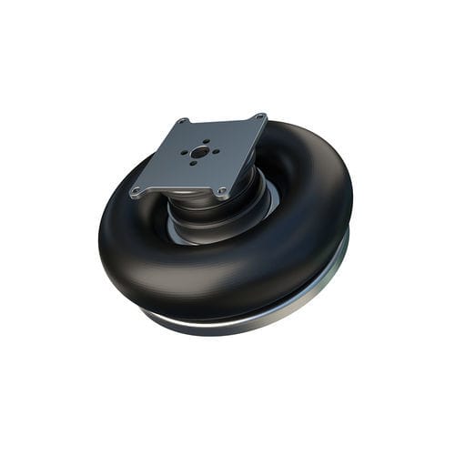 Molla di compressione - Trelleborg Antivibration Solutions - conica / ad aria / per treni