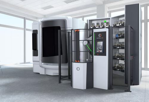 Cella robotizzata per movimentazione - EASYPROD RX  - Engineering Data - per centro di lavorazione
