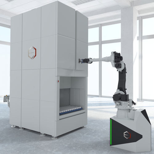 Cella robotizzata di carico - EASYPROD PLUS - Engineering Data - di scarico / per banco di tornitura