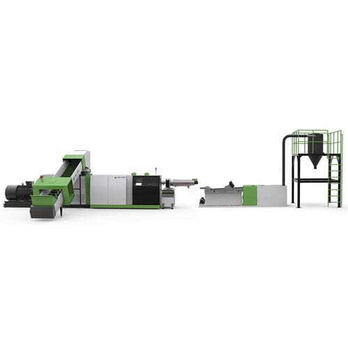 Unità di riciclaggio per materie plastiche - ACS-H - Aceretech - con granulazione / mediante triturazione