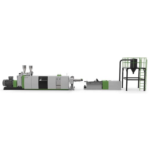 Estrusore monovite - ASE series - Aceretech - per granulazione / da compounding / di riciclaggio