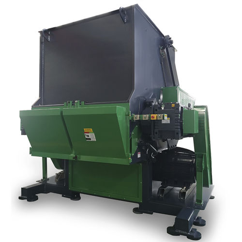 Trituratore monoalbero - XS1500 - Aceretech - per cartone / di pneumatici / carta
