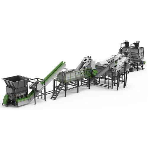 Linea di lavaggio ad acqua - AWS PE 05 - Aceretech - automatica / per l'industria del riciclaggio / per bottiglie