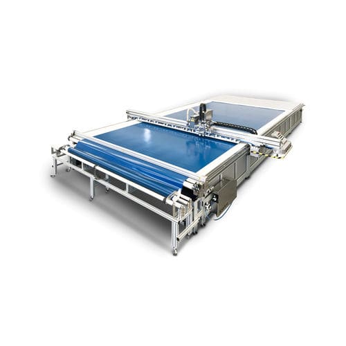 Plotter da taglio per tessuto acrilico - SM-375-TA - SolarEdge Automation Machines S.p.A. - per poliéstere / automatico