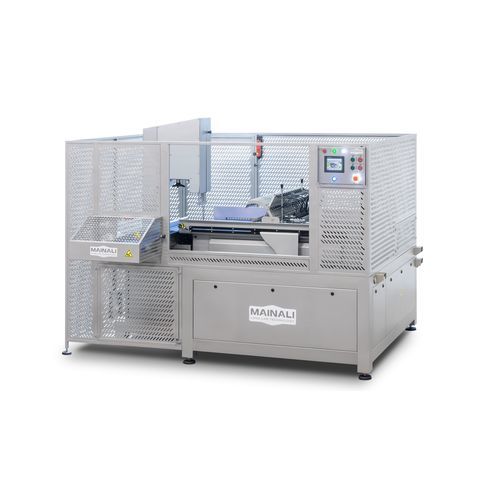Affettatrice automatica - RB-1  - Mainali - per carne / per pesce / per prodotti surgelati