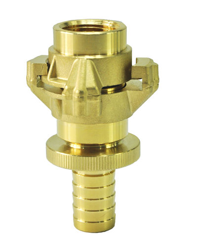 Raccordo idraulico - Geka - LUXECASTING INTERNATIONAL GROUP - rapido / scanalato / in ottone