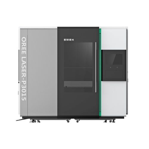 Macchina da taglio laser a fibra - GAMA OR-P - Laser Comercial - per metallo / con tavolo di scambio