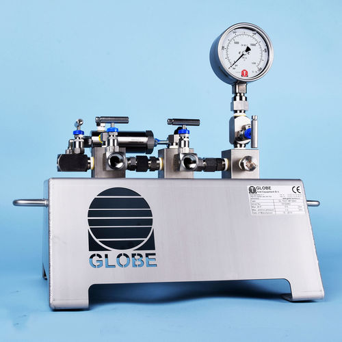 Manifold multicanale - GLOBE Airmotors, Test Equipment & Motion Control - in acciaio inossidabile / di gas / per strumenti di misura della pressione