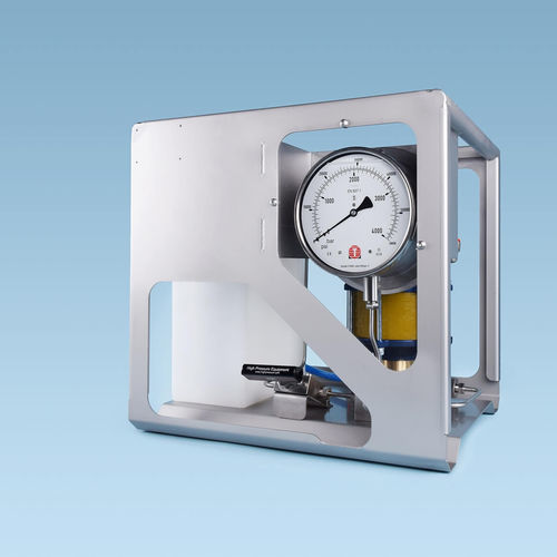 Centralina idraulica per tenditore di bulloni - APU series - GLOBE Airmotors, Test Equipment & Motion Control - con motore pneumatico / ad alta pressione / compatta