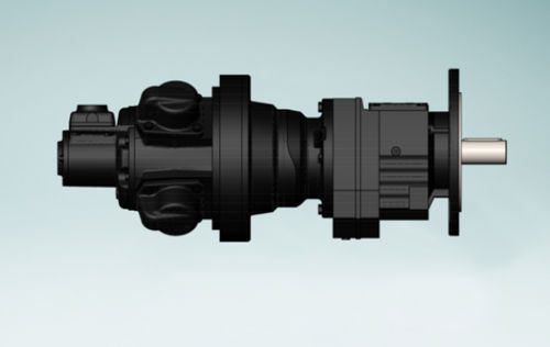 Motore pneumatico a pistoni radiali - RM510 series - GLOBE Airmotors, Test Equipment & Motion Control - per applicazioni pesanti / per pompa idraulica / per movimentazione