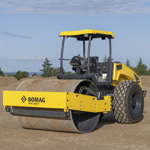 Rullo compattatore monocilindro - BW 212 D-5 SL  - BOMAG - robusto / articolato / intelligente
