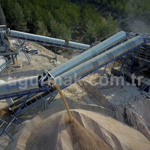 Trasportatore a nastro - UB series - Uğurmak Crushing and Screening Plants - di carico / a scarica / modulare