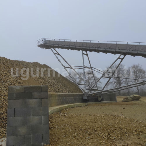 Trasportatore a nastro - Uğurmak Crushing and Screening Plants - elicoidale / di carico / a scarica