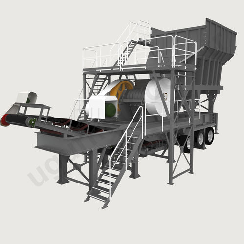 Frantoio a ganascia - uma  - Uğurmak Crushing and Screening Plants - mobile / primario