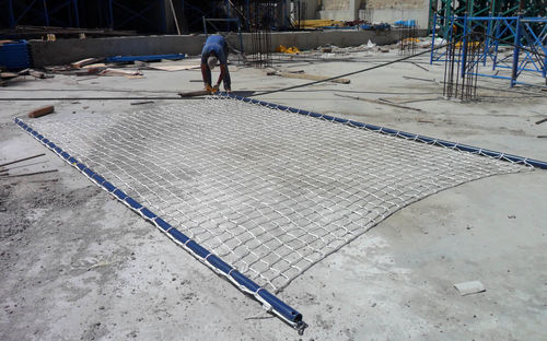 Rete di sicurezza per cantiere - SAFETYNET - OZLER FORMWORK AND SCAFFOLDING SYSTEMS - grande altezza