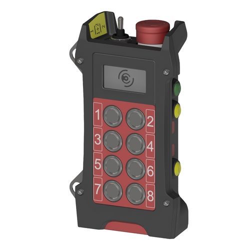 Telecomando a 8 pulsanti - Push Vision C-D-F-T - E-CHRONOS - radio / a pulsanti / per macchine