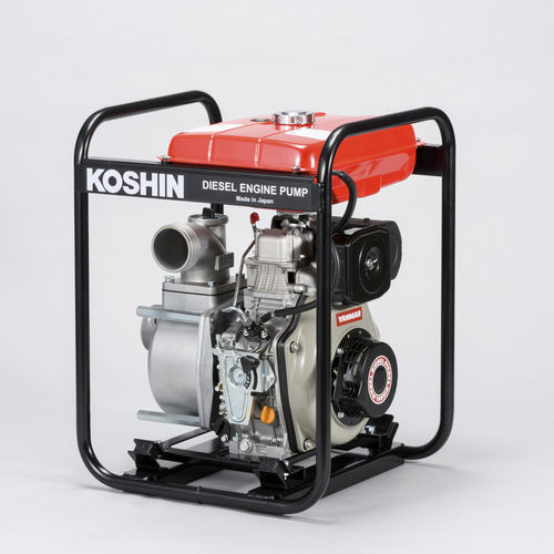 Pompa a rotore - STY-80D - KOSHIN LTD - ad acqua / per fanghi / con motore diesel